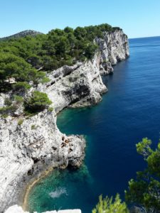 Steilküste Kroatiens