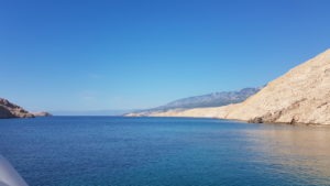 You can see the bay of Sturic, you can see the sea far and wide, you can't see anywhere except the Croatian landscape and the sea.