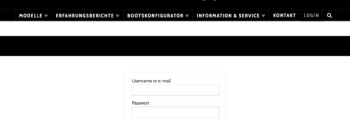Neuer Login Bereich für unsere Kunden