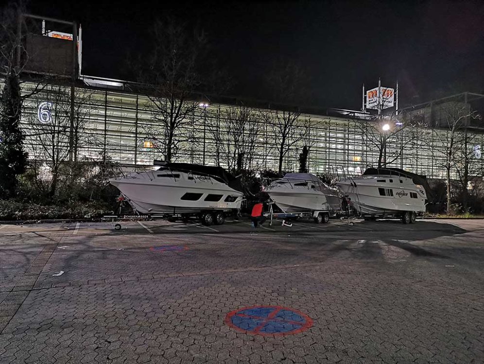 boot Düsseldorf 2020, Abbau Öchsner-Boote